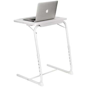 Портативный письменный стол для работы, Складной компьютерный стол, прикроватная тумбочка, простой блокнот для обучения, Подъемный многоцелевой складной стол