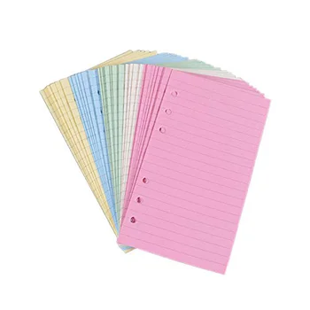 Бумага для переплета с отрывными листами a6 Бумага для отрывных листов 50 страниц Бумага для заполнения блокнота с отрывными листами