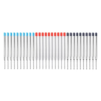 10шт Металлическая ручка диаметром 1 мм для заправки шариковых ручек для заправки шариковых ручек для заправки ручек для заправки шариковых ручек