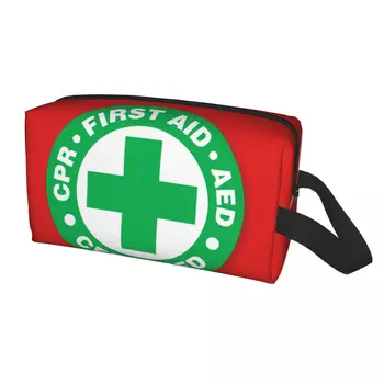 Дорожная сумка для первой помощи, аптечка для неотложной медицинской помощи, косметический органайзер для макияжа доктора медсестры для женщин, коробка для хранения косметических принадлежностей Dopp Kit Box