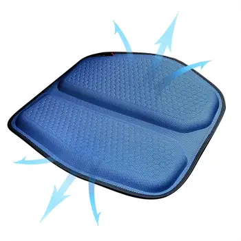 Гелевая подушка для сиденья для длительного сидения, вентилируемая подушка для офисного кресла, летняя охлаждающая подушка, противоскользящая подушка, коврик для подушки