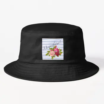 В полоску от French Brent с винтажной широкополой шляпой Pari, Однотонные женские Рыбацкие мужские Модные Спортивные Летние Повседневные солнцезащитные