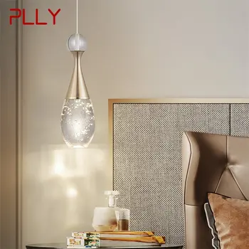 Современный подвесной светильник PLLY, креативная хрустальная люстра, светодиодные светильники, декоративные светильники для спальни, столовой