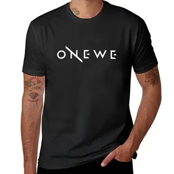 Новая футболка с логотипом ONEWE KPop HD, футболка оверсайз, короткая одежда из аниме, футболка для мальчика, мужская футболка