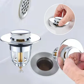 Заглушка для раковины в ванной, фильтр для слива раковины, заглушка для фильтра для раковины, Пробка для кухонной ванны