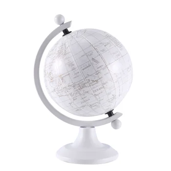 3-дюймовый мини-глобус для мебели в масштабе 1/6 1/4, высокоточный вращающийся глобус с картой мира