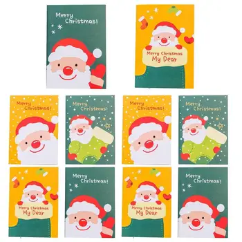10шт Рождественский блокнот для детей Рождественский блокнот для наполнения чулок Подарок для друзей детей Мальчиков Девочек
