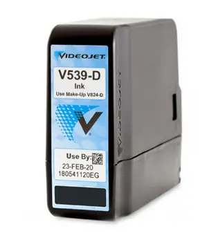 Красные флуоресцентные чернила Videojet V539-D для струйных принтеров непрерывного действия серии 1000