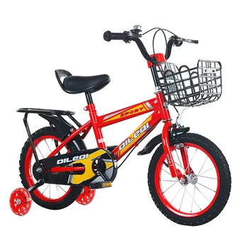 Новые детские велосипеды 12 дюймов, детские велосипеды с чувствительными двойными тормозами, легкая рама из высокоуглеродистой стали, надежная и удобная