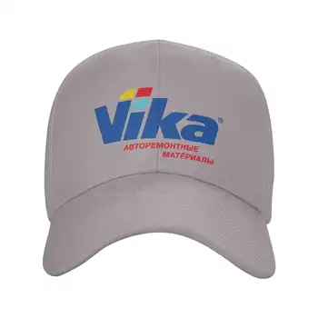 Графическая повседневная джинсовая кепка с логотипом Vika, вязаная шапка, бейсболка