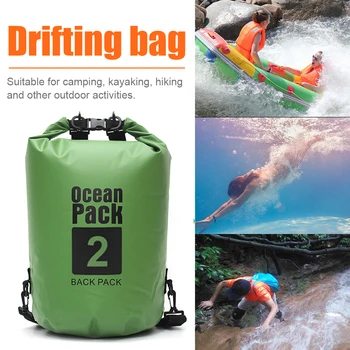 Водонепроницаемые дрейфующие сумки ПВХ для каякинга, плавания по воде, сумки-буи для лодок