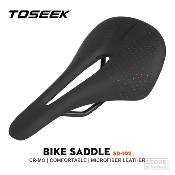 TOSEEK SD102 Гоночное Велосипедное Седло Тренировочного Класса Man Road Tt TimeTrial Triathlon Bike облегченное Сиденье С Подушкой