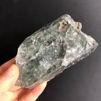 Натуральный кварцевый кристалл Рейки, Целебный камень, необработанный драгоценный камень для аквариума, сада, дома, декора