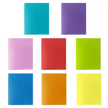 Папки для хранения в офисе Папки для документов Универсальные разноцветные пластиковые папки для аккуратного хранения документов для офиса