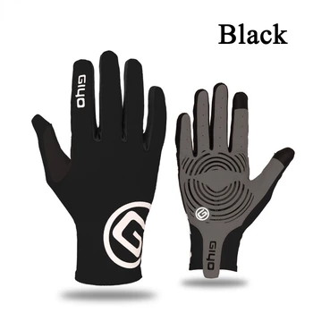 1 пара велосипедных перчаток, тонкие эластичные противоскользящие манжеты на запястье, полупальцевые перчатки Унисекс, амортизирующие перчатки для спортивных гонок