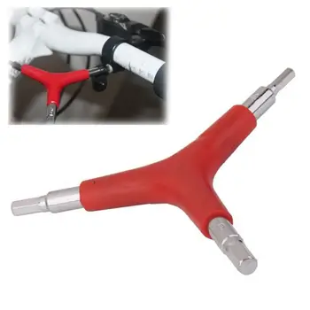 Шестигранный ключ для велосипеда Внутри Инструменты для ремонта велосипедов 3-полосный Y-образный 4 мм, 5 мм, 6 мм Шестигранный ключ, гаечный ключ для ремонта MTB